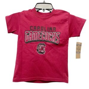 Rivalry Threads Youth Unisex Red South Carolina Gamecocks T-Shirt Size XS 4/5